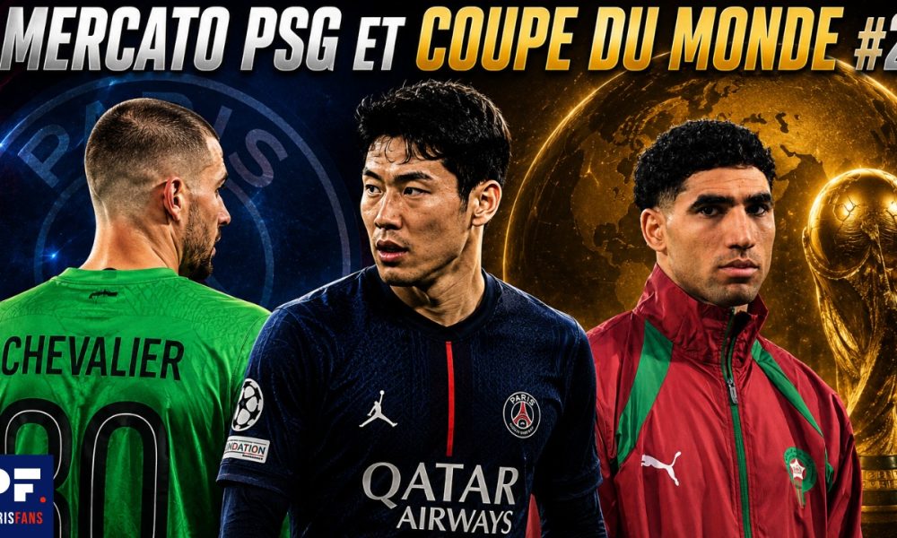 Vidéo PSG – Le point mercato et Coupe du Monde