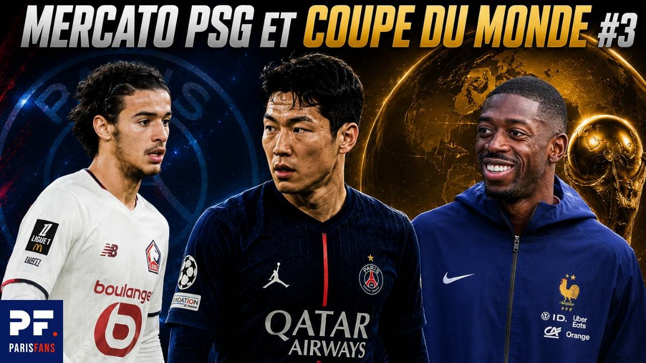 Vid&eacute;o PSG - Le point mercato (Bouaddi) et Coupe du Monde (France/S&eacute;n&eacute;gal)