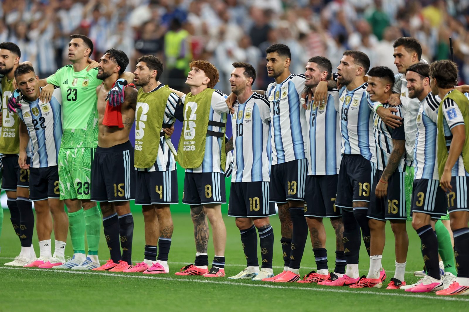 Argentine/Cap-Vert - Les équipes officielles