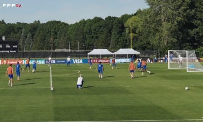 Coupe du Monde aupr&egrave;s des Bleus : retour de Deschamps et match d'entra&icirc;nement,