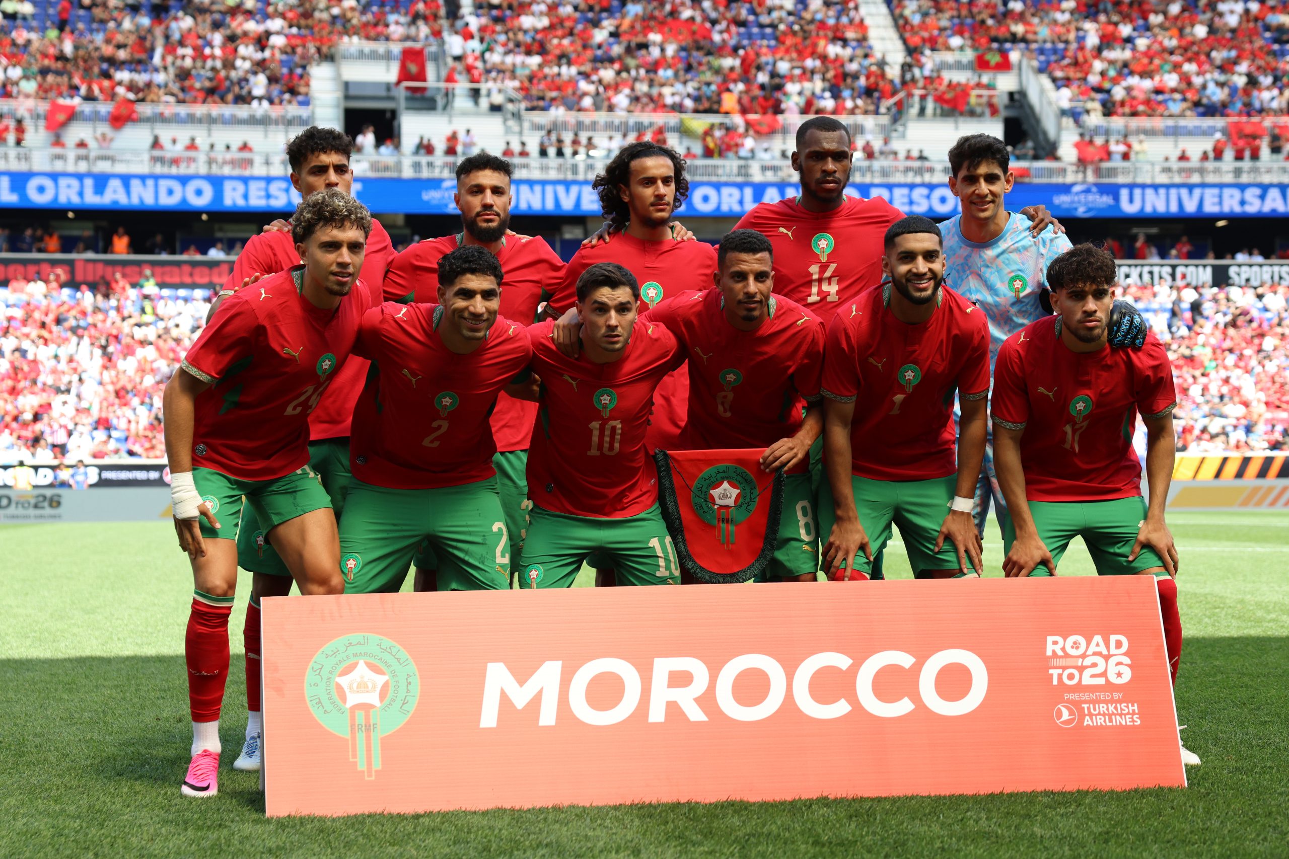 Br&eacute;sil/Maroc - Les &eacute;quipes officielles :