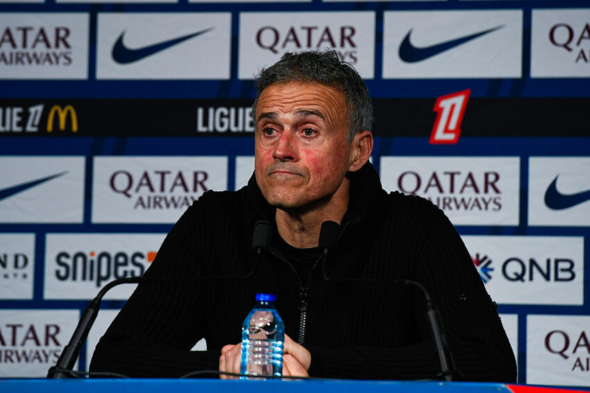 Brest/PSG - La conf&eacute;rence de presse Luis Enrique en direct &agrave; 13h