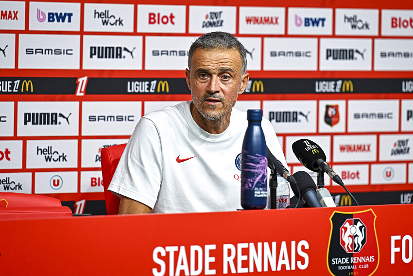 OM/PSG - La conf&eacute;rence de presse Luis Enrique en direct &agrave; 13h