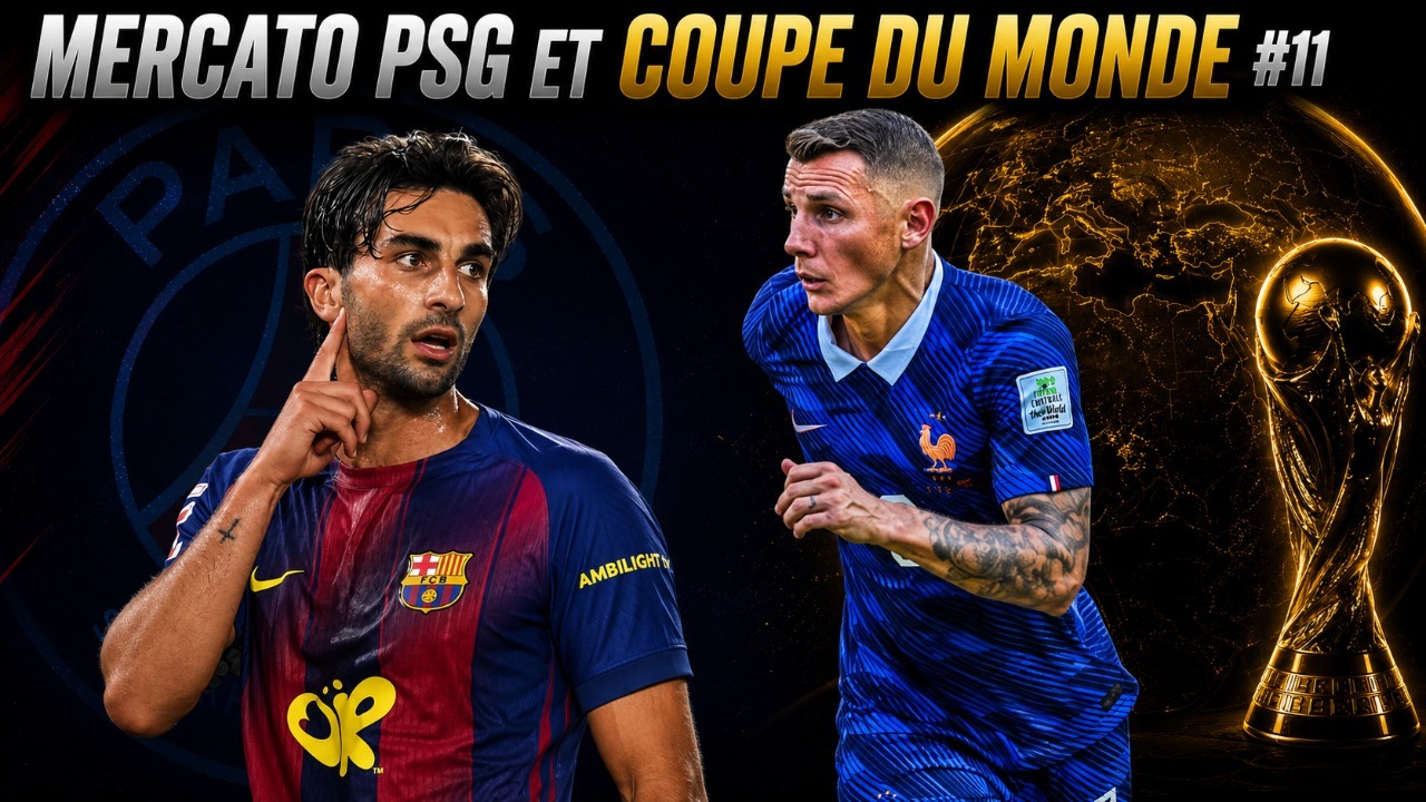 Vid&eacute;o PSG - Point Mercato (Torrrs, Dignes, Barcola...) et France/Espagne
