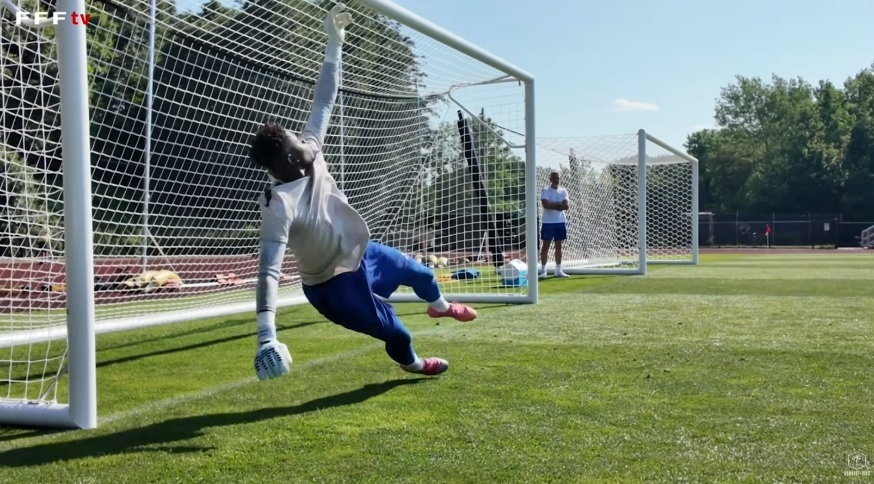 France/Maroc - La derni&egrave;re pr&eacute;paration aupr&egrave;s des Bleus