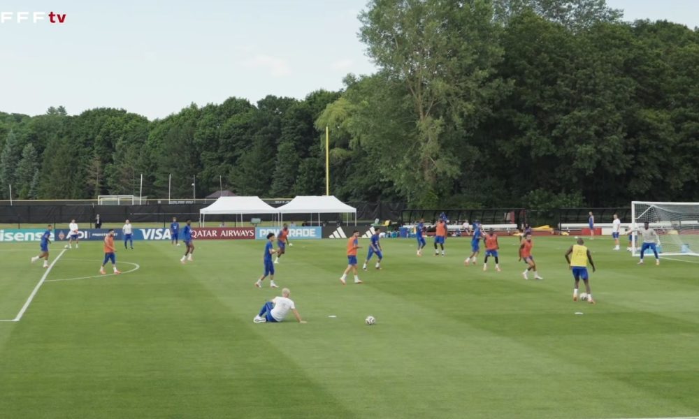 Immersion au sein de l'Equipe de France : l'entra&icirc;nement des Bleus en vid&eacute;o