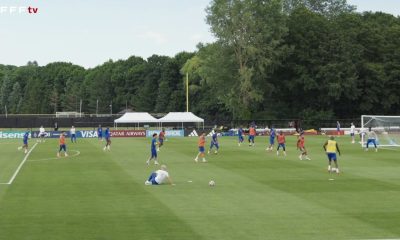 Immersion au sein de l'Equipe de France : l'entra&icirc;nement des Bleus en vid&eacute;o