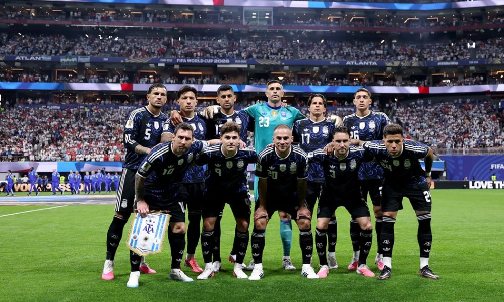 Espagne/Argentine - Les &eacute;quipes officielles de la finale de Coupe du Monde