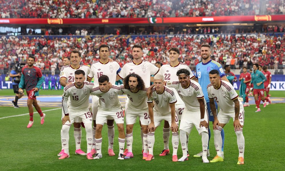 Espagne/Belgique - Les &eacute;quipes officielles du quart de finale