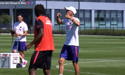 La reprise de l'entra&icirc;nement du PSG en vid&eacute;o