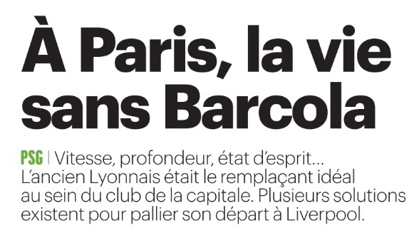 Revue de presse : Calendrier du PSG en LDC et départs de Barcola et Mbaye