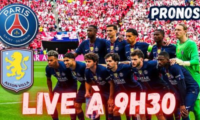 Live PSG/Aston Villa : L'&eacute;quipe pour la Supercoupe d'Europe, rendez-vous &agrave; 9h30 !
