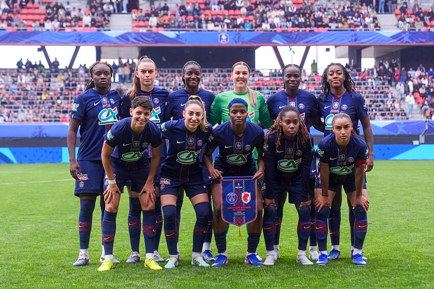 Eintracht Francfort/PSG - Les &eacute;quipes officielles des F&eacute;minines