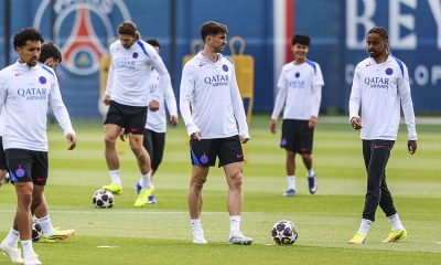 PSG/Aston Villa - Le d&eacute;but de l'entra&icirc;nement parisien en vid&eacute;o