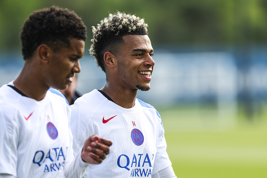 Le PSG est enfin au complet &agrave; l'entra&icirc;nement
