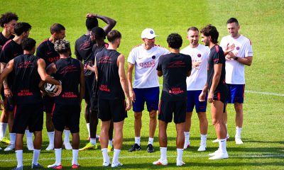 Rennes/PSG - Le d&eacute;but de l'entra&icirc;nement parisien en vid&eacute;o