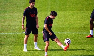 Lille/PSG - Le d&eacute;but de l'entra&icirc;nement parisien en vid&eacute;o