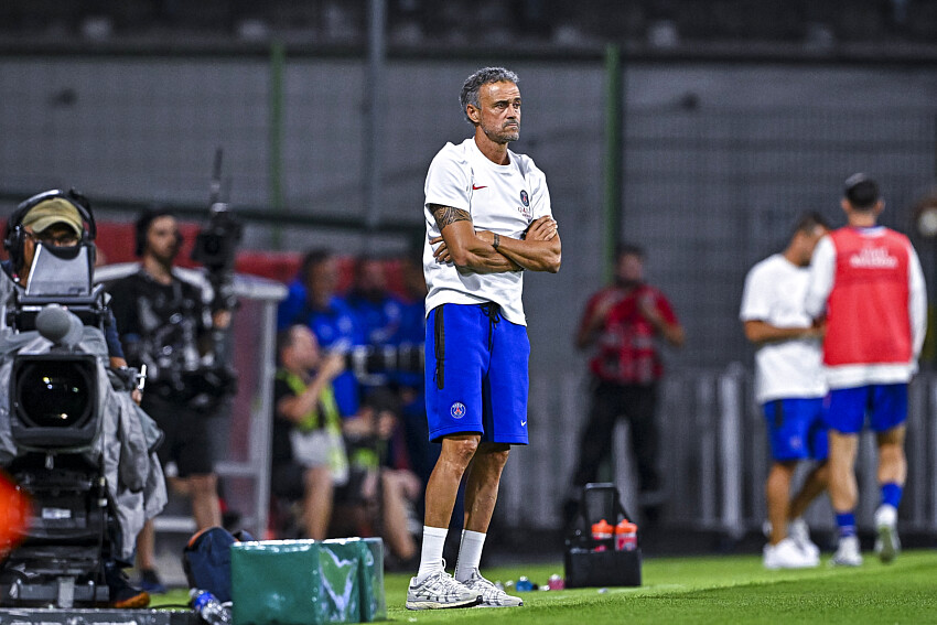 Rennes/PSG - Luis Enrique se l&acirc;che sur la pr&eacute;paration et le niveau de la Ligue 1