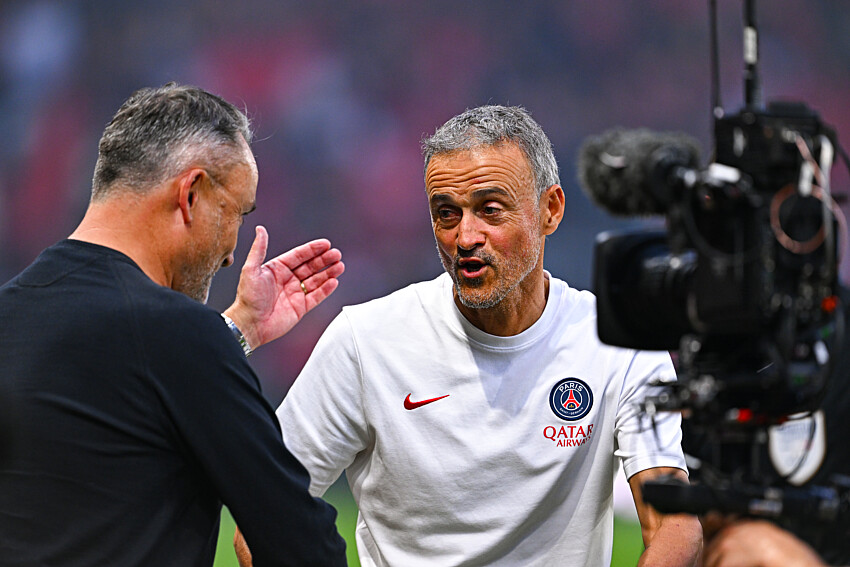 Rennes/PSG - Les messages forts de Luis Enrique : Ligue 1, Torres et Demb&eacute;l&eacute;