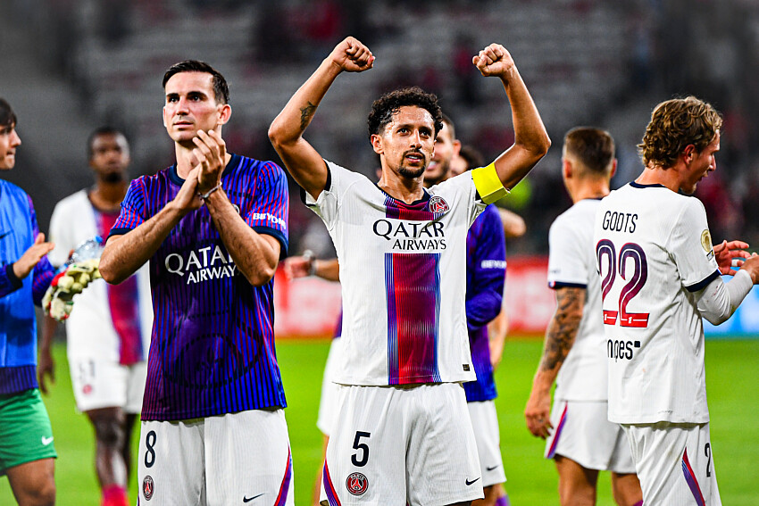 Lille/PSG - Marquinhos pr&eacute;vient les adversaires "ce n'est jamais fini contre le PSG"