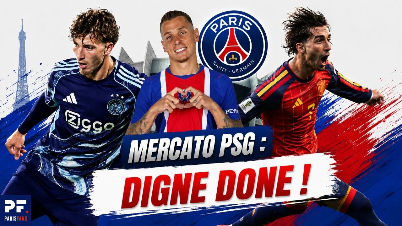 Vid&eacute;o PSG - Point mercato (Digne, Godts, Torres) et Manchester United (1-1)