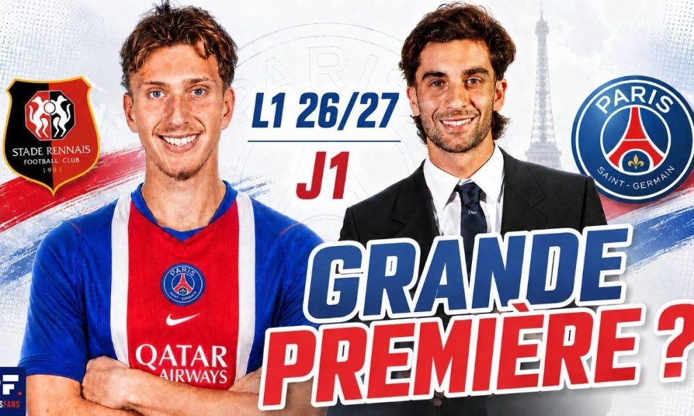 Vid&eacute;o Rennes/PSG - L'&eacute;quipe pour lancer la Ligue 1, avec Demb&eacute;l&eacute; et des recrues ?
