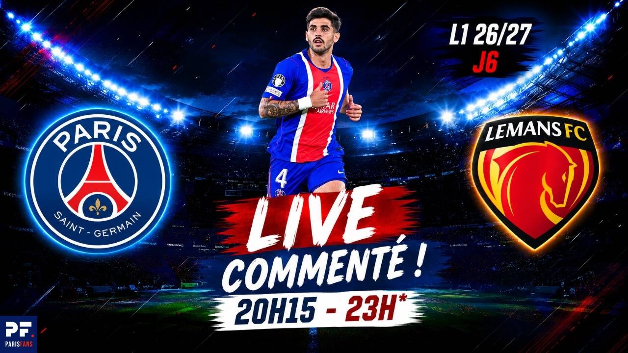 PSG/Le Mans - Le match &agrave; vivre ensemble en direct !