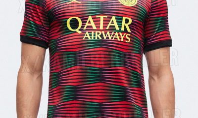 La tenue tr&egrave;s originale d'avant-match du 3e maillot 2026-2027 du PSG d&eacute;voil&eacute;