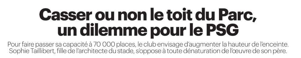 Revue de presse : Une solution pour le Parc des Princes et Ligue1+ remis en question