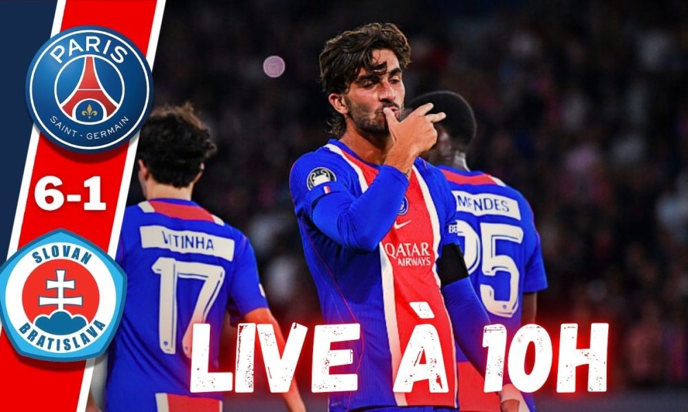Live PSG/Slovan Bratislava - Une soir&eacute;e qui fait du bien, sans s'enflammer...Rendez-vous &agrave; 10h !