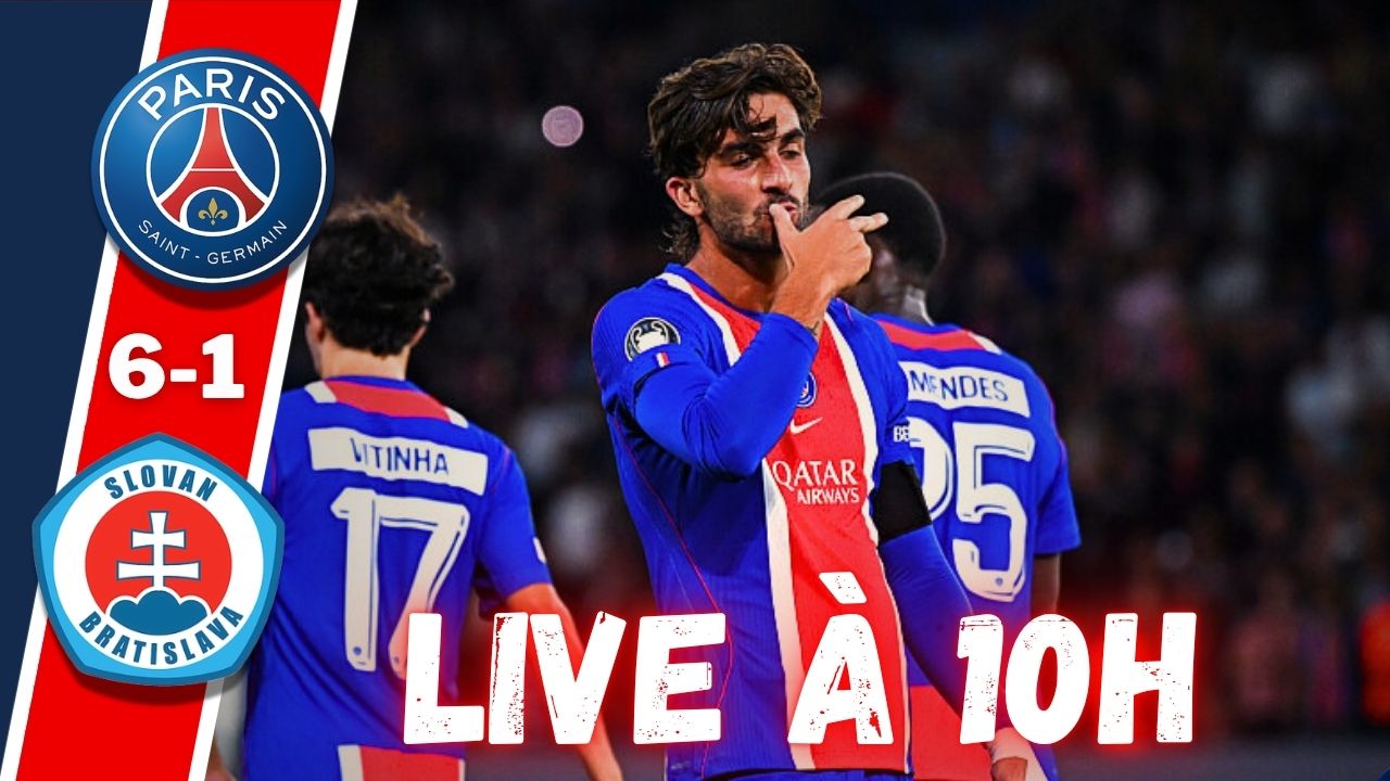 Live PSG/Slovan Bratislava - Une soir&eacute;e qui fait du bien, sans s'enflammer...Rendez-vous &agrave; 10h !