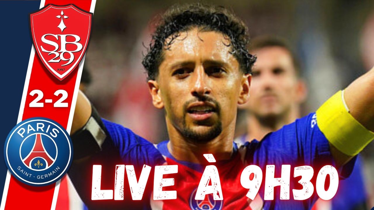 Live Brest/PSG - Une victoire avec "rien" de bien, rendez-vous &agrave; 9h30 !