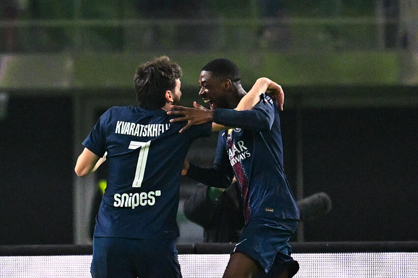 Kvaratskhelia et Demb&eacute;l&eacute; se confient sur le Ballon d'Or, la LDC et les qualit&eacute;s de l'autre