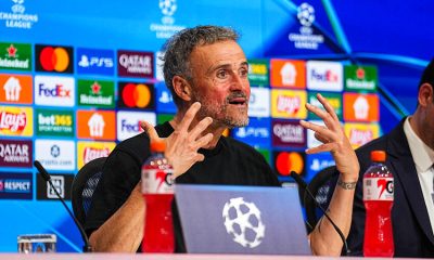 PSG/Slovan Bratislava - Luis Enrique en conf :