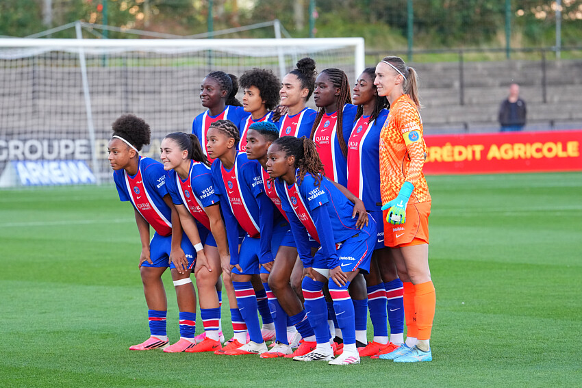 Real Madrid/PSG - Les &eacute;quipes officielles des F&eacute;minines