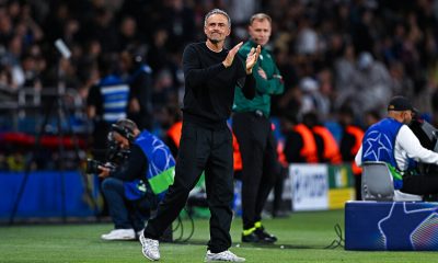 PSG/Slovan Bratislava - Luis Enrique en conf