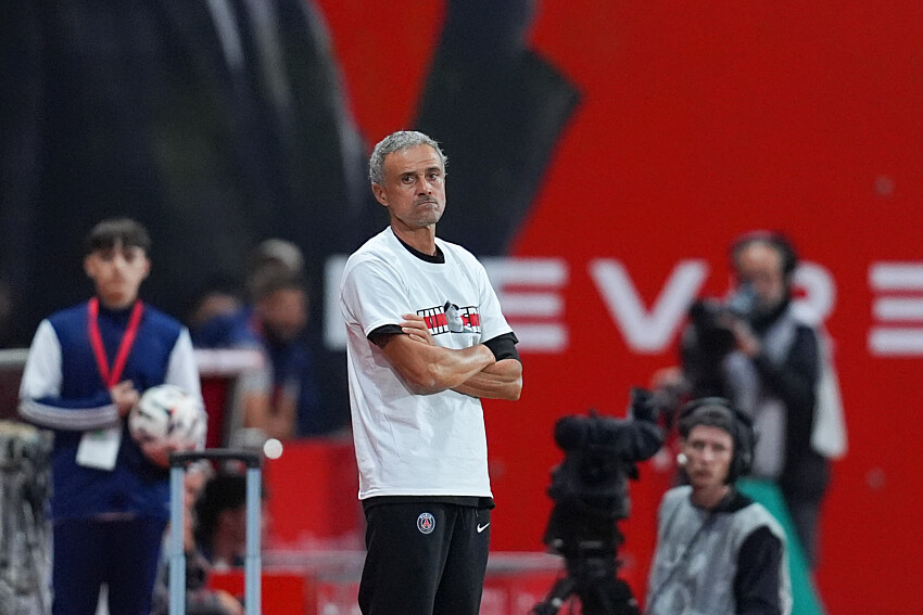 Brest/PSG - Luis Enrique en conf :