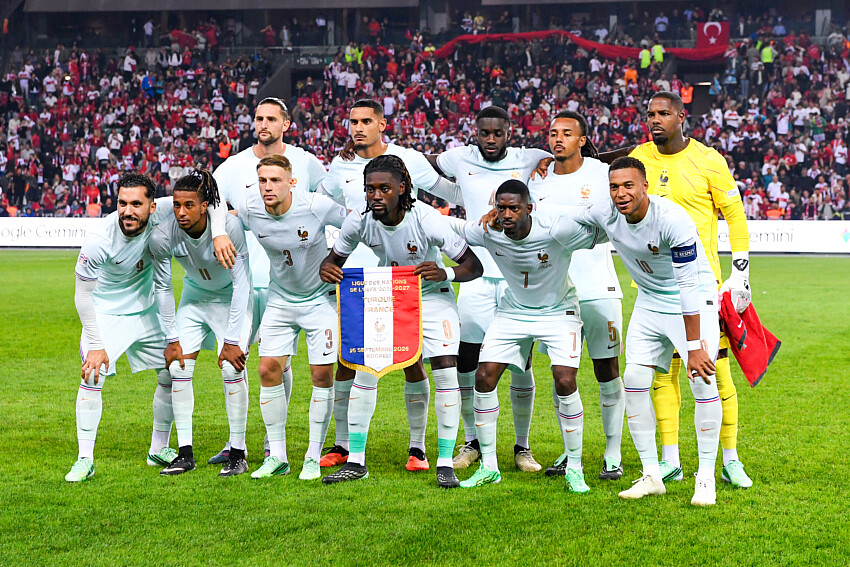 Belgique/France - Les &eacute;quipes officielles :