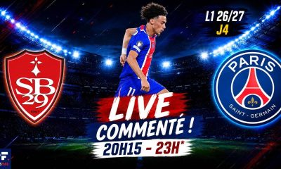 Brest/PSG - Le match &agrave; vivre ensemble en direct !