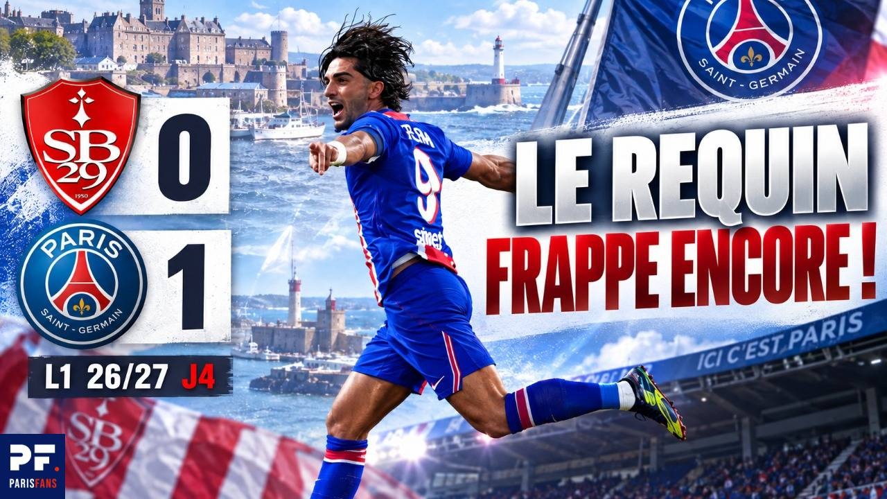Vid&eacute;o Brest/PSG - Une victoire avec "rien" de positif ? Le d&eacute;brief