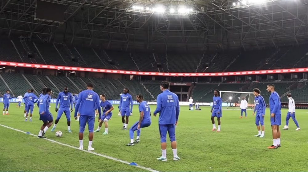 Vid&eacute;o - La pr&eacute;paration des Bleus pour Turquie/France