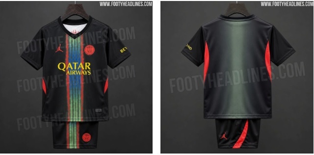 Le troisième maillot du PSG 2026-2027 fuite : un design noir très audacieux