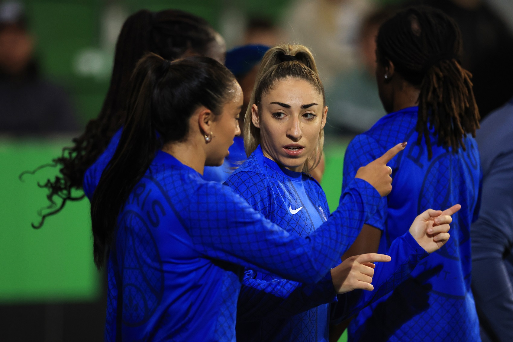 PSG/OH Louvain - Le groupe parisien :