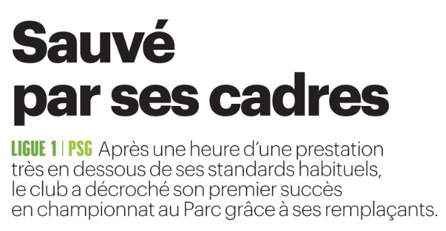 Revue de presse : PSG/Le Mans, victoire compliquée sauf pour Akliouche