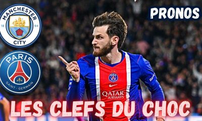 Live Manchester City/PSG : L'&eacute;quipe pour la LDC, rendez-vous &agrave; 14h !