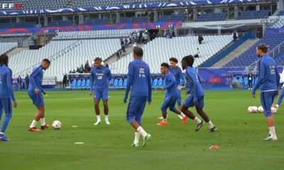 France/Italie - La pr&eacute;paration des Bleus en vid&eacute;o