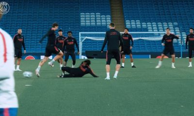 Manchester City/PSG - La pr&eacute;paration aupr&egrave;s des Parisiens !